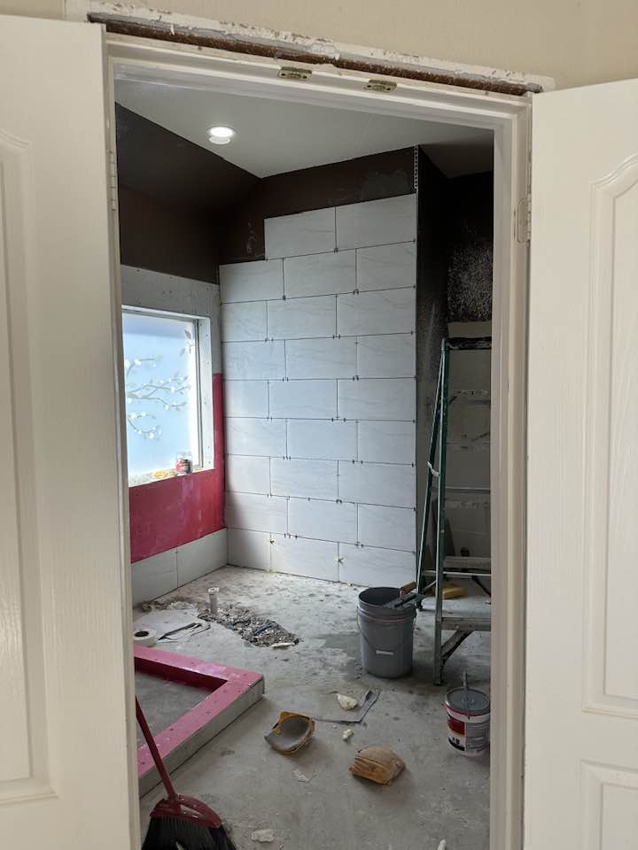 LAZO Construction bathroom remodel